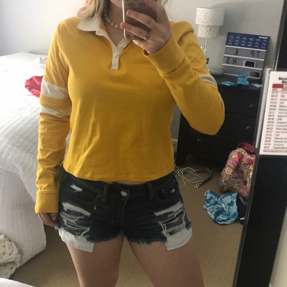 cropped long sleeve